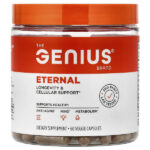 Eternal, долголетие и поддержка на клеточном уровне, 60 растительных капсул — The Genius Brand