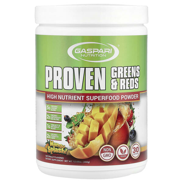 gsn00030_v_8.jpg Proven Greens & Reds, со вкусом манго, 360 г (12,69 унции) — Gaspari Nutrition