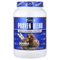 Proven Blend, смесь протеинов из разных источников, со вкусом двойного шоколада, 896 г (2 фунта) — Gaspari Nutrition