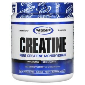 креатин, без добавок, 300 г — Gaspari Nutrition
