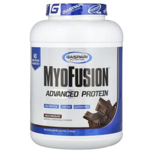 MyoFusion®, улучшенный протеин, молочный шоколад, 1,81 кг (4 фунта) — Gaspari Nutrition