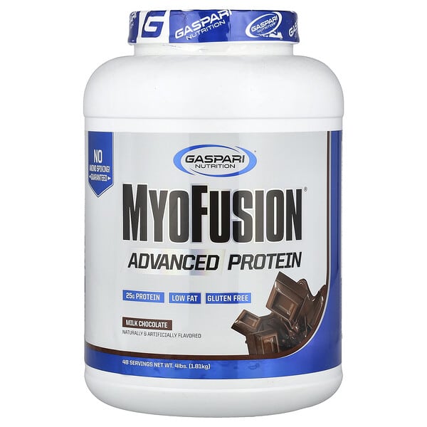 gsn02242_v_28.jpg MyoFusion®, улучшенный протеин, молочный шоколад, 1,81 кг (4 фунта) — Gaspari Nutrition