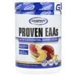 Proven EAAs™ с 9 незаменимыми аминокислотами, со вкусом гуавы и нектарина, 390 г (13,75 унции) — Gaspari Nutrition