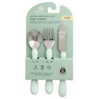 детские столовые приборы из стали и Sprout Ware®, от 12 месяцев, 3 шт. — Green Sprouts