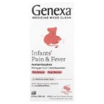 Infants 'Pain & Fever, органическая вишня, 160 мг, 59 мл (2 жидк. Унции) — Genexa
