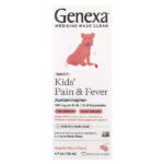 Kids 'Pain & Fever, для детей 2–11 лет, органическая вишня, 118 мл (4 жидк. унц.) — Genexa