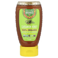 100% органический кардамон, мед, 340 г (12 унций) — Heavenly Organics