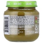 Happy Baby®, яблоки и шпинат, от 6 месяцев, 113 г (4 унции) — Happy Family Organics — изображение 2