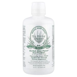 Herbal Answers, Herbal Aloe Force®, Raw Purified™, 946 мл (32 жидк. унции)