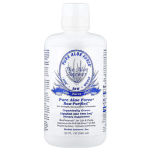 Herbal Answers, Pure Aloe Force®, Raw-Purified™, 946 мл (32 жидк. унции)