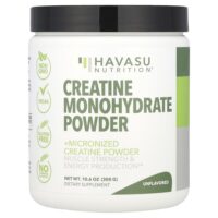 Моногидрат креатина, без добавок, 300 г (10,06 унции) — Havasu Nutrition