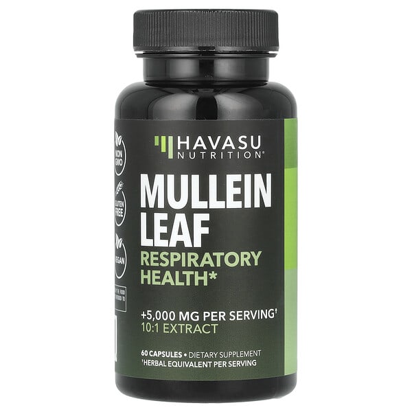 hav01715_v_17.jpg Листья коровяка, 500 мг, 60 капсул — Havasu Nutrition
