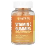 Жевательные таблетки с витамином C, Daily Immune +, апельсин, 60 жевательных таблеток — Havasu Nutrition