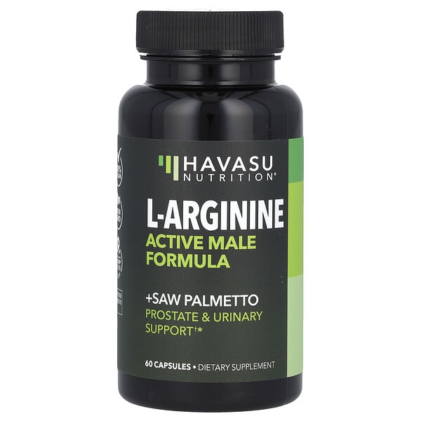 hav46486_v_8.jpg L-аргинин, активная формула для мужчин, 60 капсул — Havasu Nutrition