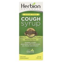 Сироп от кашля без сахара со стевией, без спирта, 150 мл (5 жидк. унц.) — Herbion Naturals
