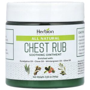 Натуральное средство для груди, 100 г (3,53 унции) — Herbion Naturals