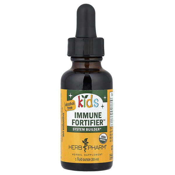 hbp03083_v_37.jpg Kids, Immune Fortifier™, добавка для укрепления иммунитета, без спирта, 30 мл (1 жидк. унция) — Herb Pharm