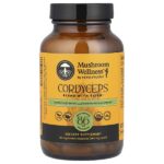 Mushroom Wellness™, кордицепс, смесь с рейши, 90 вегетарианских капсул — Herb Pharm