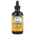 эхинацея для детей, без спирта, с апельсиновым вкусом, 120 мл — Herb Pharm