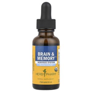 Brain & Memory™, 30 мл (1 жидк. Унция) — Herb Pharm