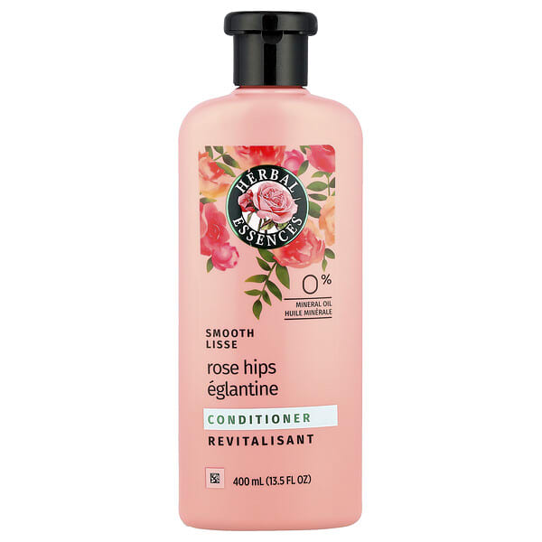 hbs00536_v_26.jpg Herbal Essences, Smooth, кондиционер, шиповник, 13,5 жидких унций (400 мл)