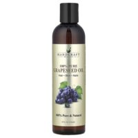 100% чистое масло из виноградных косточек, 236 мл (8 жидк. унций) — Handcraft Blends