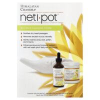 Нети Пот™, Eco Sinus Cleansing System, набор из 3 предметов — Himalayan Chandra