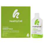 Vegan Essentials, персик и манго, 30 гелевых пакетиков по 25 мл (0,84 жидк. Унции) — HealthyCell