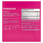 Vibrant Hair, Skin & Nails, малиновый, 30 гелевых пакетиков по 25 мл (0,84 жидк. Унции) — HealthyCell — изображение 2
