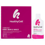 Vibrant Hair, Skin & Nails, малиновый, 30 гелевых пакетиков по 25 мл (0,84 жидк. Унции) — HealthyCell