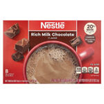 Nestle Hot Cocoa Mix, Насыщенный молочный шоколад, 8 конвертов по 24,2 г (0,85 унции)