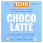 Choco Latte, молочный шоколад с кофе, 47% какао, 3 плитки по 0,70 унции — TCHO