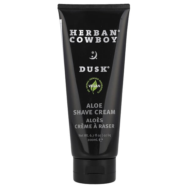 hcw00062_v_43.jpg Herban Cowboy, Крем для бритья с алоэ, Dusk®, 200 мл (6,7 жидк. Унции)