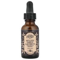 коровяк и чеснок, ушные капли, 30 мл (1 жидк. унция) — Herbs Etc.