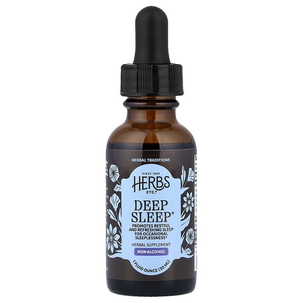 hec31001_v_52.jpg Deep Sleep®, без спирта, 30 мл (1 жидк. унция) — Herbs Etc.