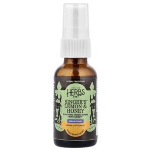 Singer's®, без спирта, лимон и мед, 30 мл (1 жидк. унция) — Herbs Etc.