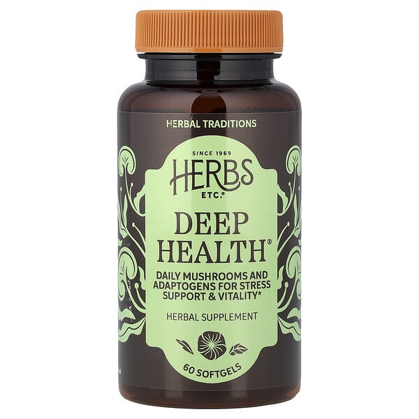 hec50206_v_25.jpg Deep Health®, 60 мягких таблеток — Herbs Etc.