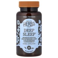 Deep Sleep®, 60 капсул (400 мг в каждой) — Herbs Etc.