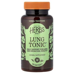 Lung Tonic™, 60 капсул — Herbs Etc.