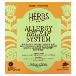 Allergy ReLeaf System, смесь листьев, 2 флакона, 60 капсул/60 таблеток — Herbs Etc.