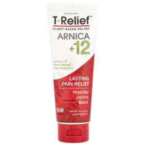 T-Relief™, Арника +12, успокаивающий крем на растительной основе, 114 г (4 унции) — MediNatura