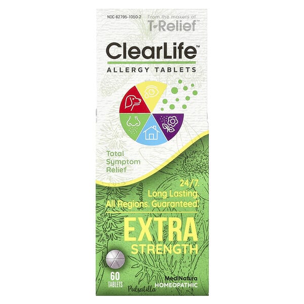 hee31006_v_70.jpg ClearLife™, таблетки от аллергии, 60 таблеток — MediNatura