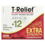 T-Relief™, крем с арникой +12, 240 мл (8 унций) — MediNatura — изображение 2