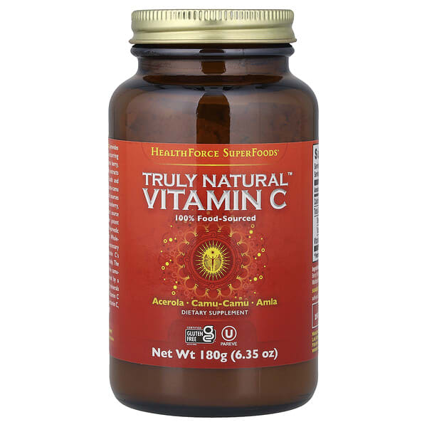 hfc00017_v_24.jpg Truly Natural™, витамин C, 180 г (6,35 унции) — HealthForce Superfoods