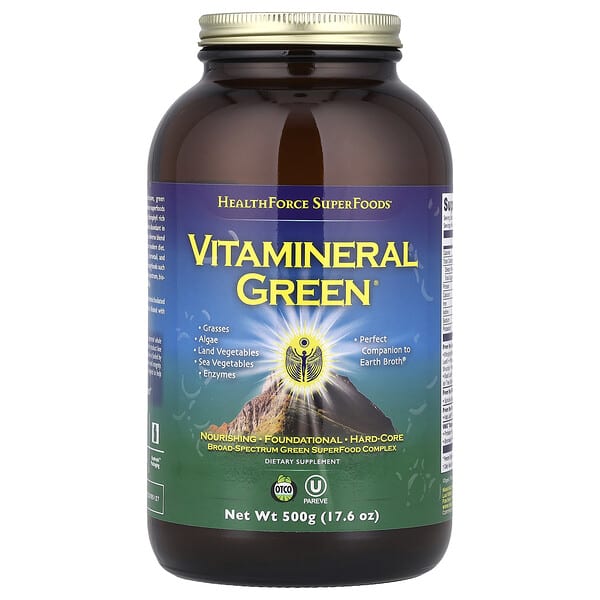 hfc00021_v_56.jpg Vitamineral Green, версия 5.5, 500 г (17,64 унции) — HealthForce Superfoods