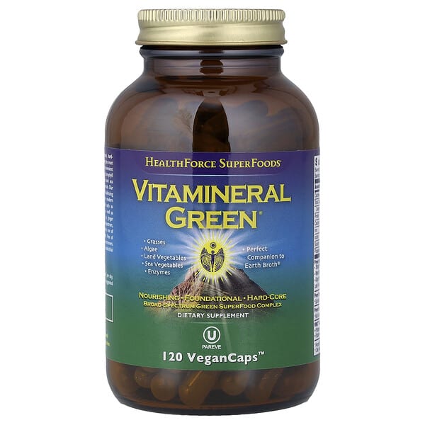 hfc00057_v_24.jpg Vitamineral Green, версия 5.6, 120 веганских капсул — HealthForce Superfoods