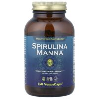 Спирулина и манна, 150 веганских капсул — HealthForce Superfoods