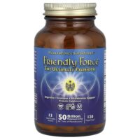 Friendly Force™, усовершенствованный пробиотик, 120 веганских капсул — HealthForce Superfoods