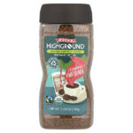Highground Coffee, органический растворимый кофе, средняя обжарка, без кофеина, 100 г (3,53 унции)