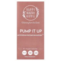 Pump It Up, поддержка лактации и послеродового периода, 60 растительных капсул — Happy Healthy Hippie